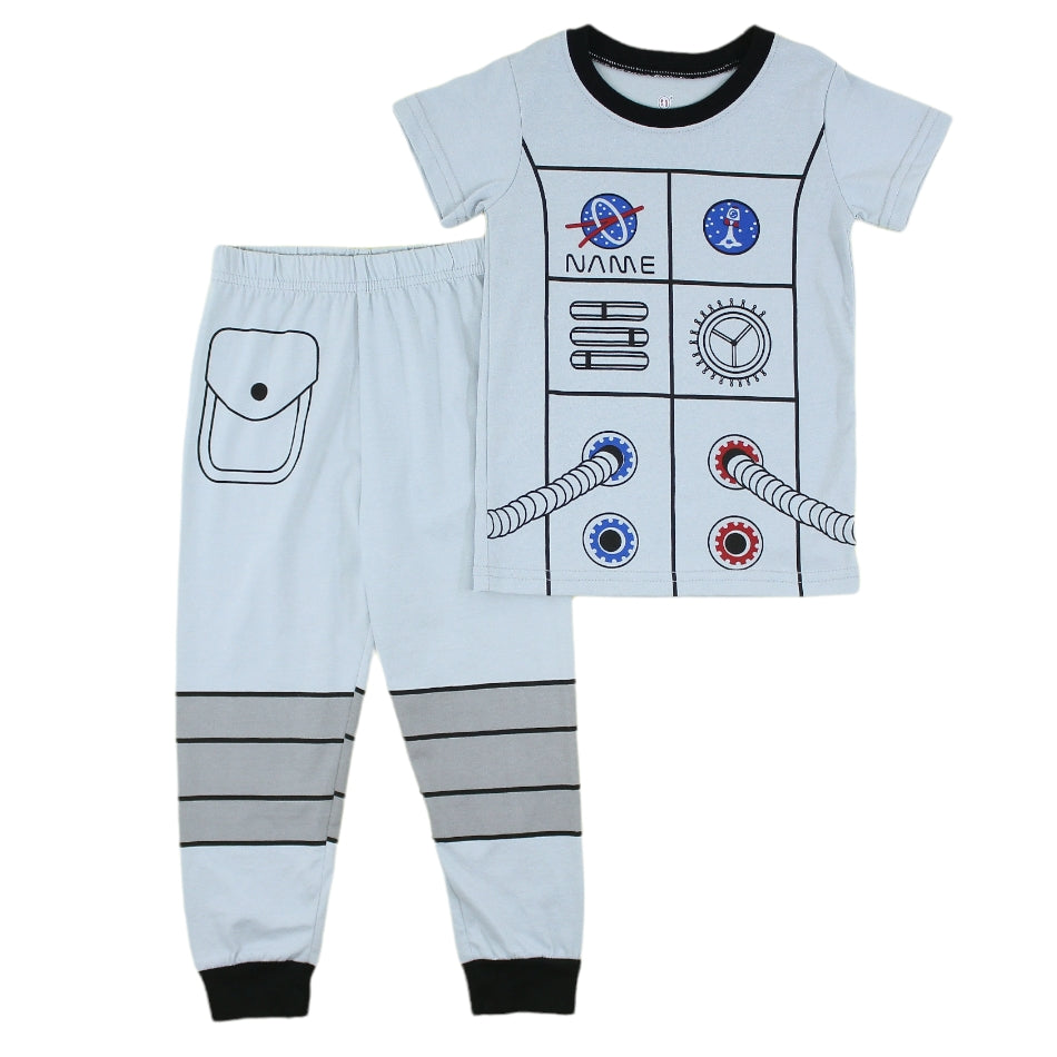 Caluby 2 Pc Printed Nightsuit - Space