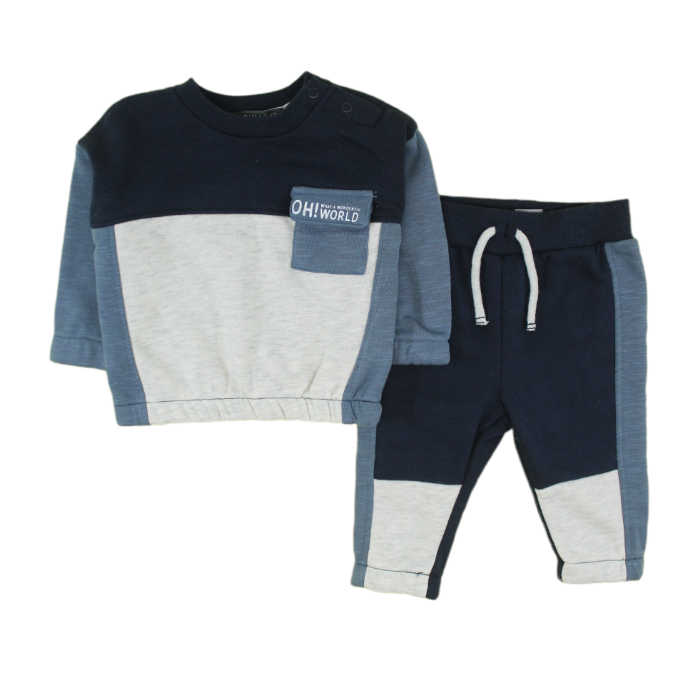 Primark 2 Pc Fleece Lined Sweatshirt and Jogger Pants Set - OH! What A Wonderful World