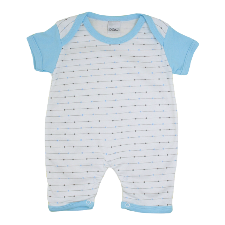 Juniors Cotton Printed Romper - Dots