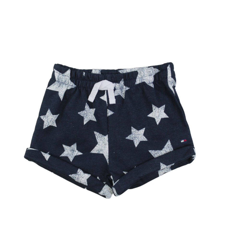 TH 2 Pc Cotton Top And Terry Shorts Set - Stars