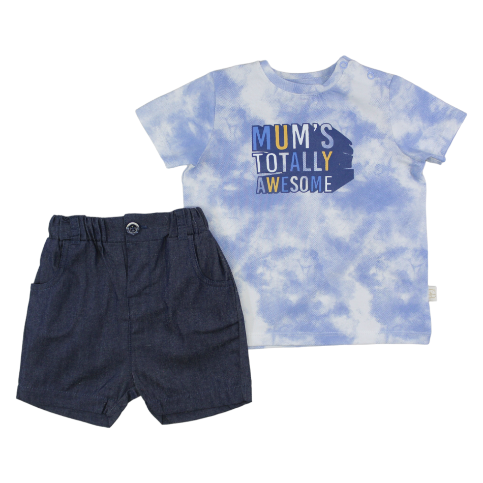 Elegant Kids 2 Pc T-Shirt And Shorts Set - Mum's Totally Awesome