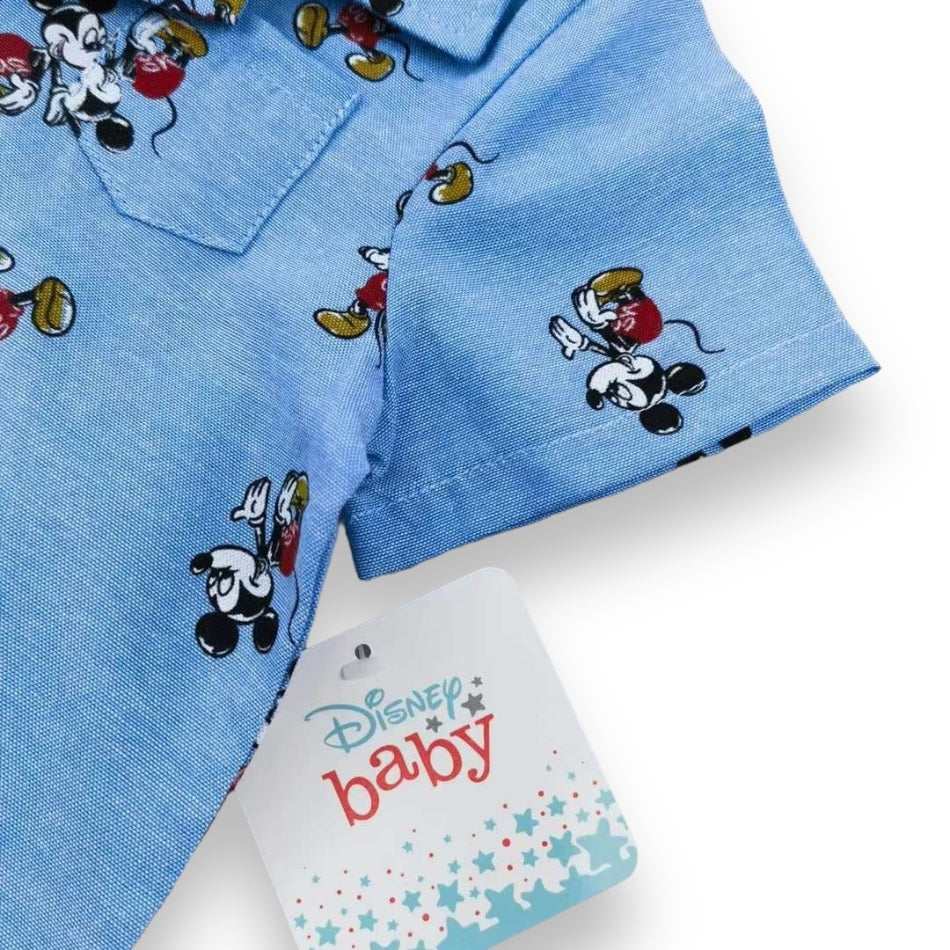 Disney Baby 2 Pc Shirt And Shorts Set - Mickey Mouse