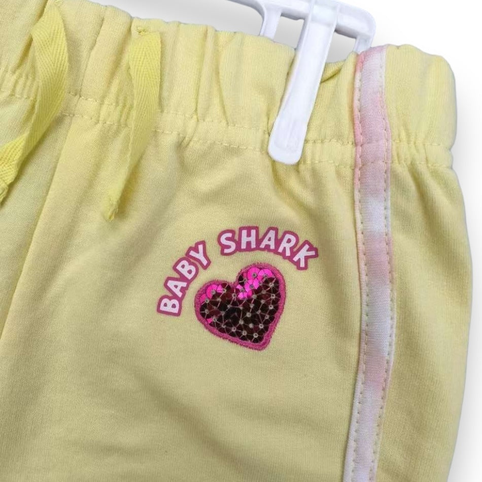 Nickelodeon Pinkfong 2 Pc T-Shirt & Short Set - Baby Shark