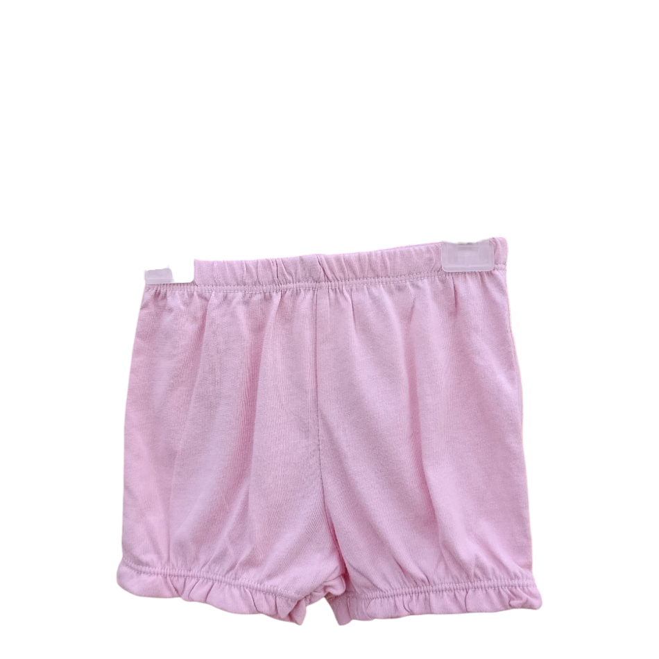 2 Pc Top And Shorts Set With Headband - Floral