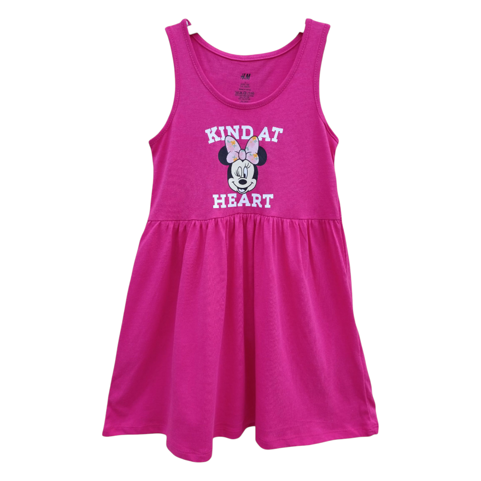 Sleeveless Printed Dress - Kind At Heart Minnie