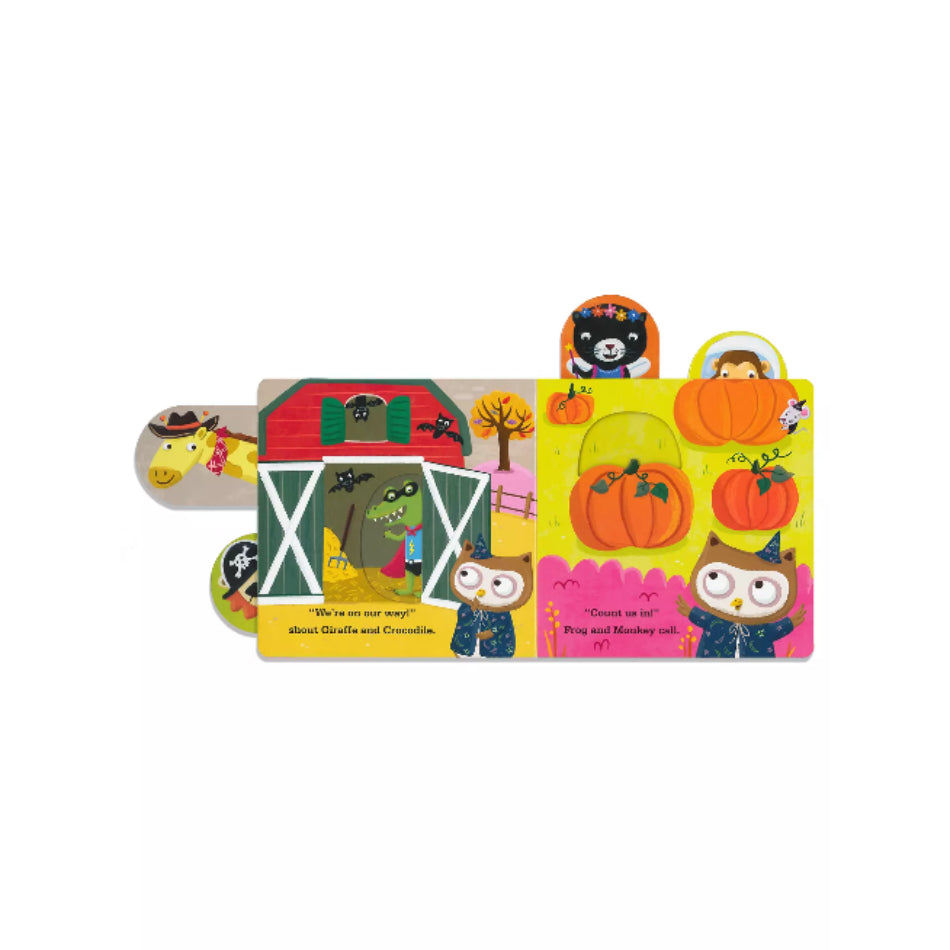 Wickle Woo Has a Halloween Party - A Tiny Tab Book