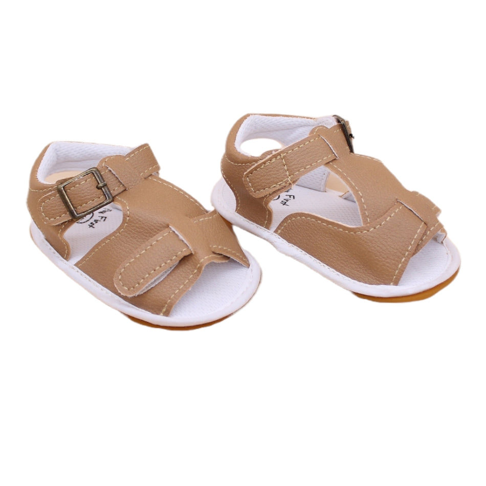 Sandals with Velcro Tab - Walking Sole