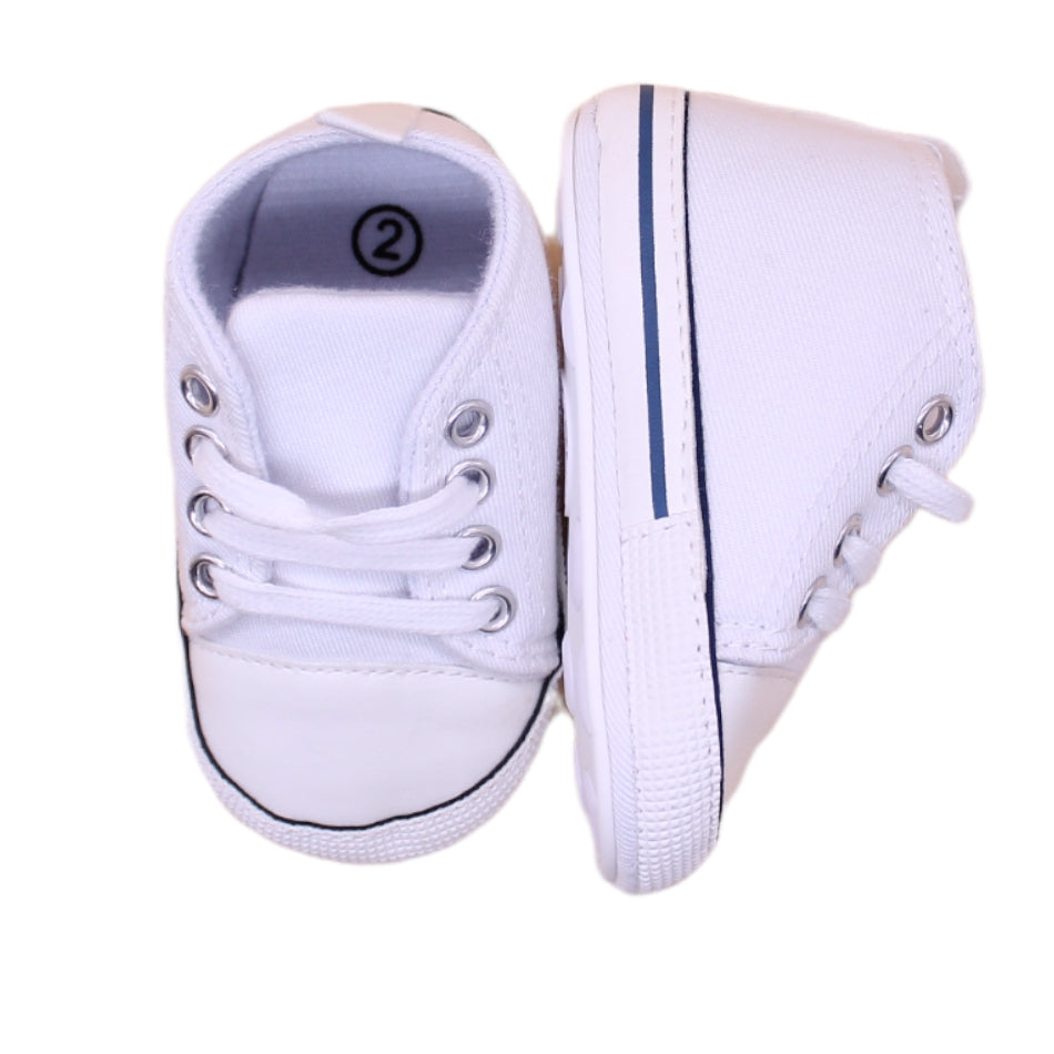 Slip On Sneakers (White) - Prewalker