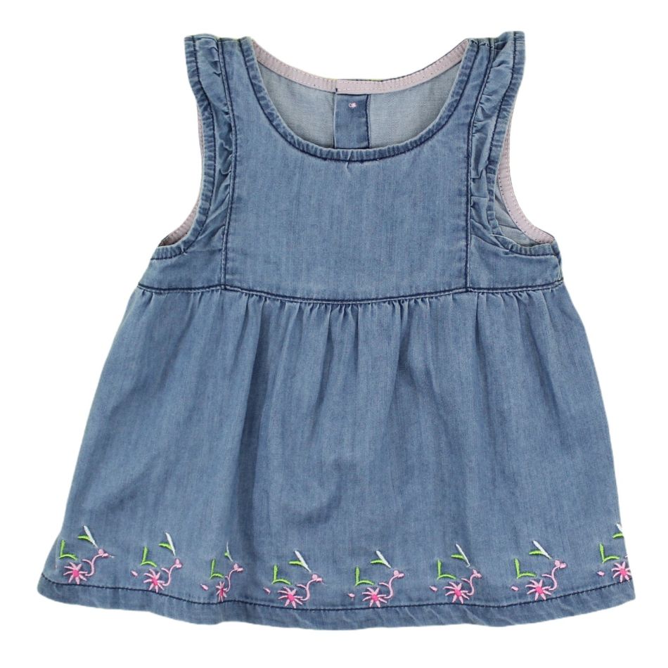 Chambray Dress - Floral