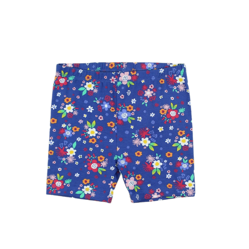 First Impressions Floral Print Cotton Pull on Shorts