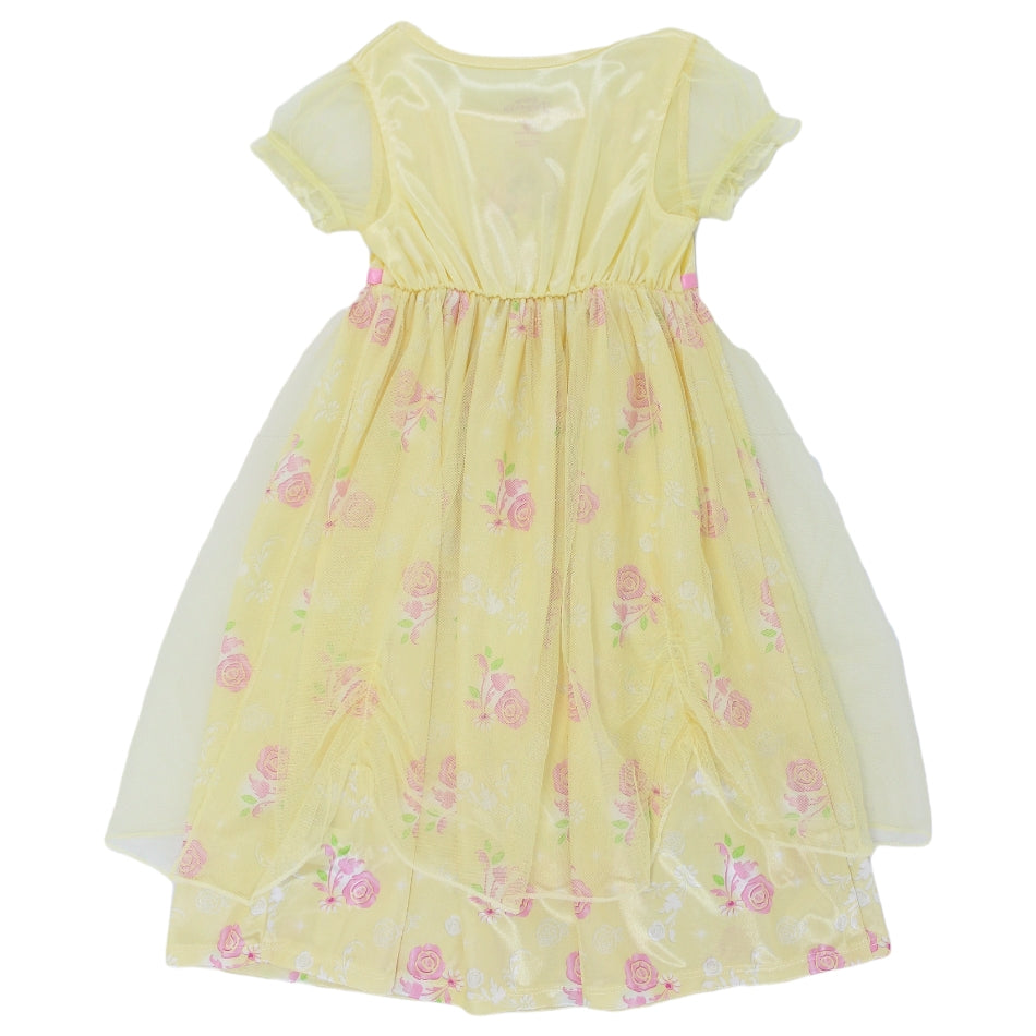 Disney Princess Fantasy Gown With Floral Skirt - Belle