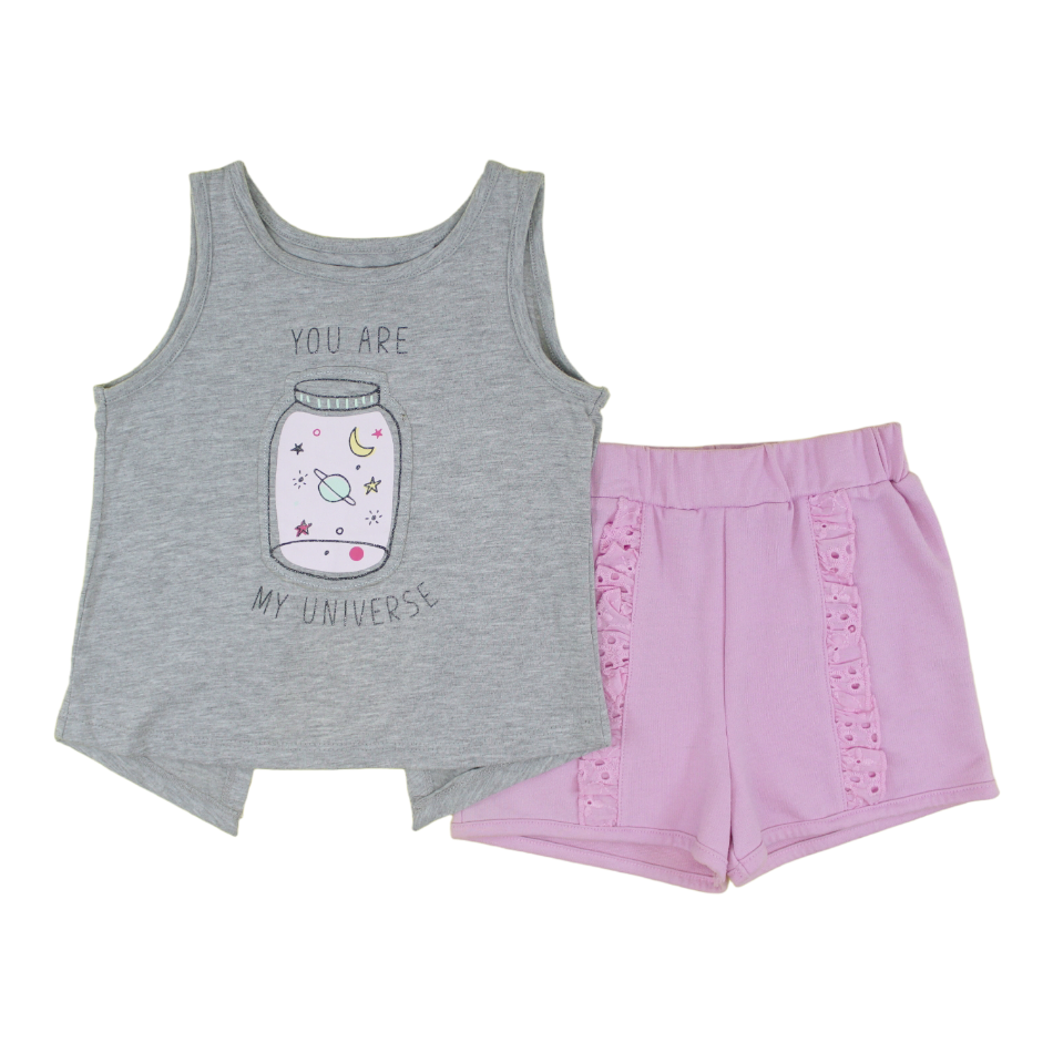 Vitamins Kids 2 Pc Top And Shorts Set - You Are My Universe