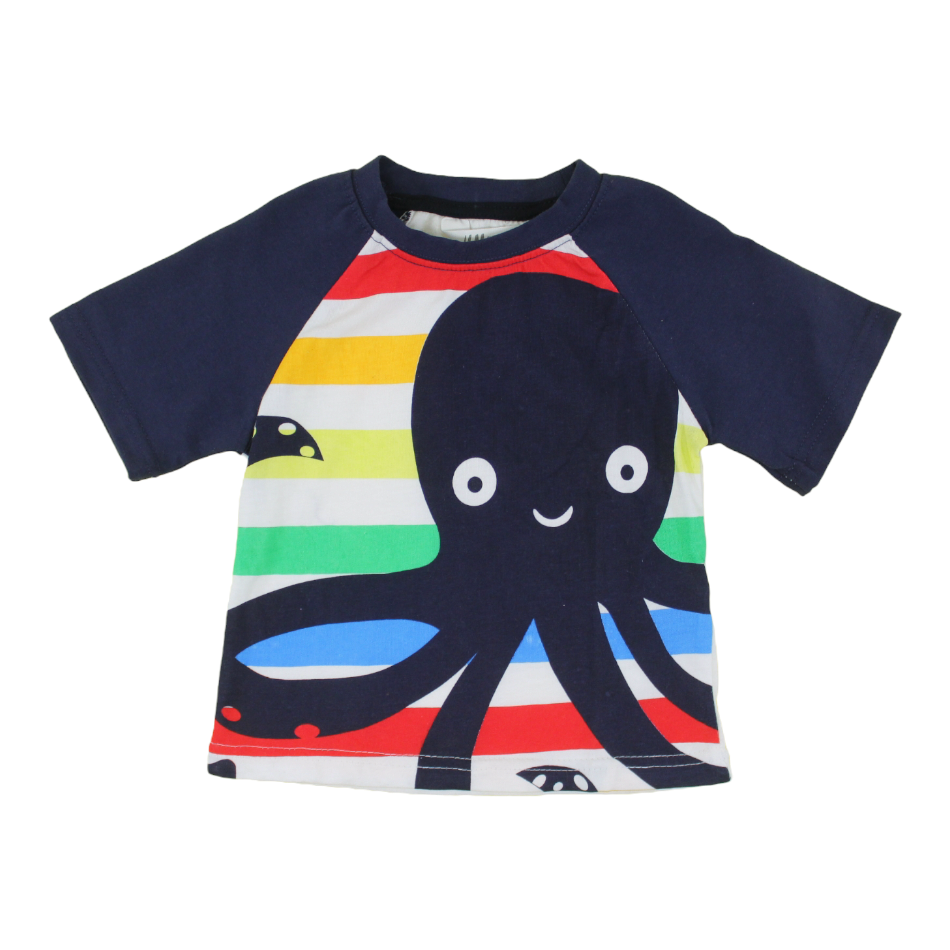 HM 2 Pc T-Shirt And Shorts Set - Octopus