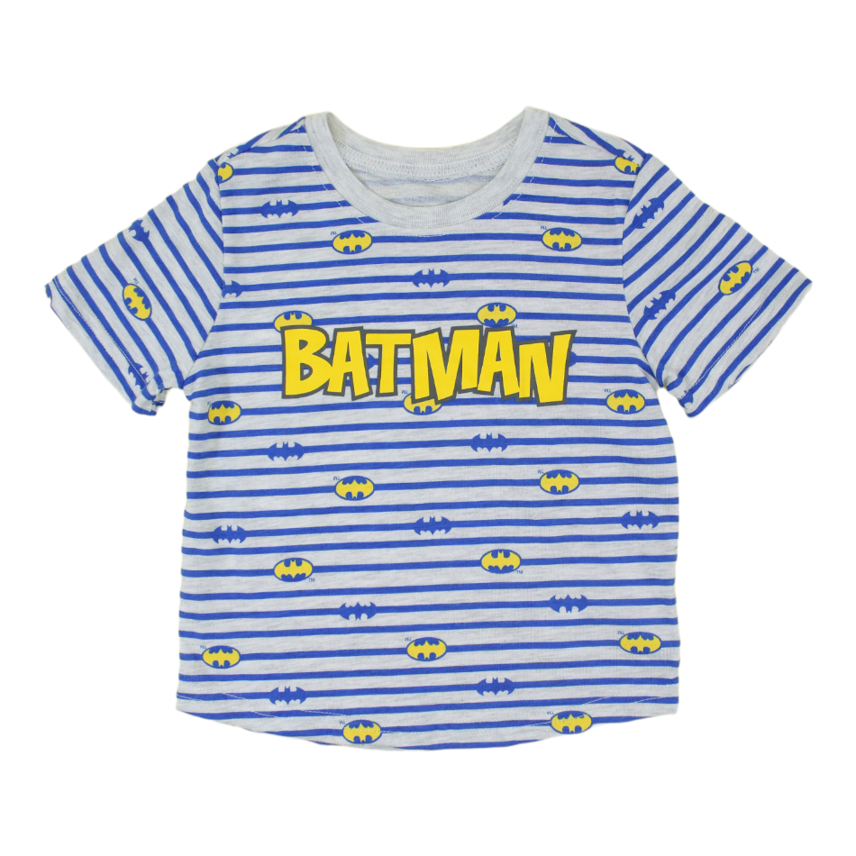 Batman 2 Pc Cotton Half Sleeves T-Shirt And Terry Jogger Pant Set