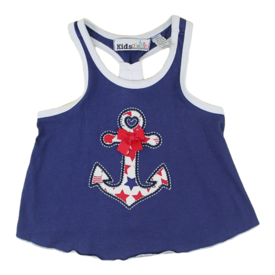 Kids Headquarters 2 Pc Top And Shorts Set - Anchor