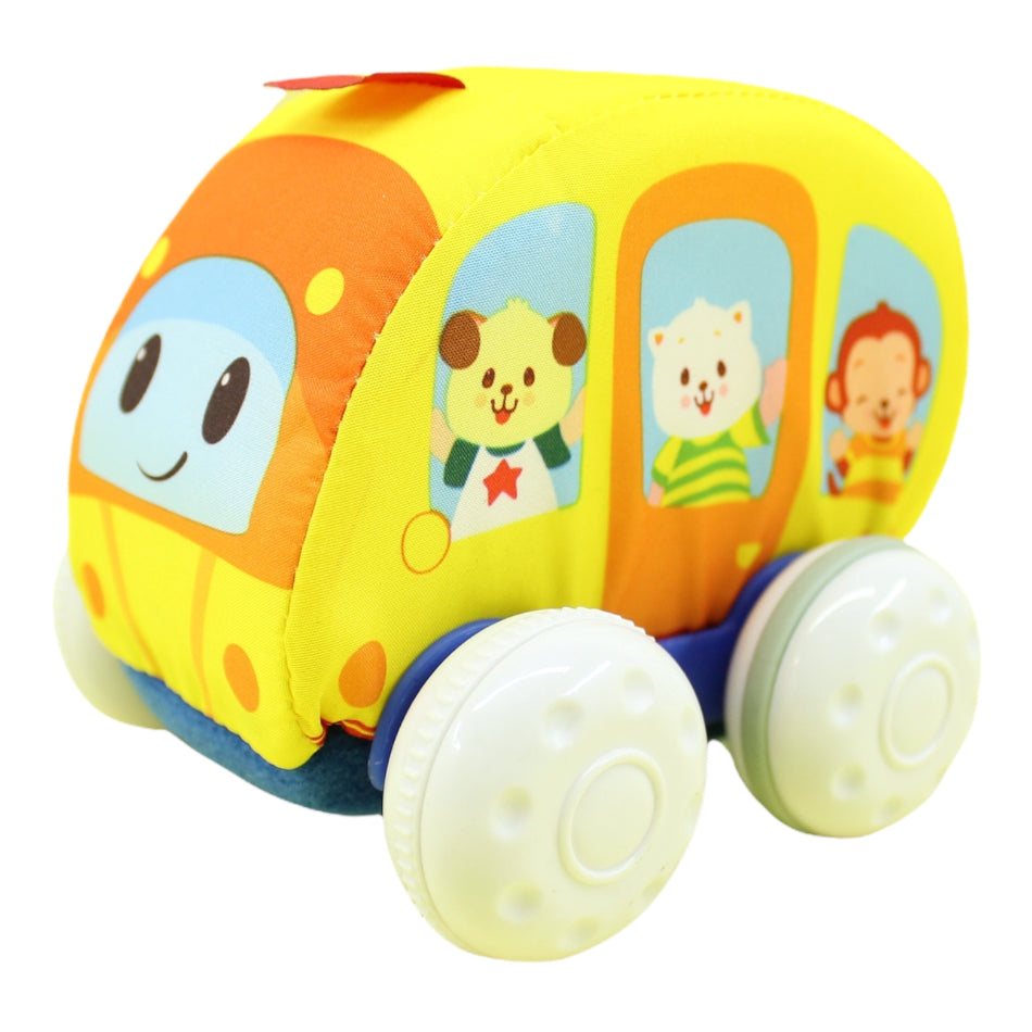 Winfun On the Go Pull Back Car Yellow