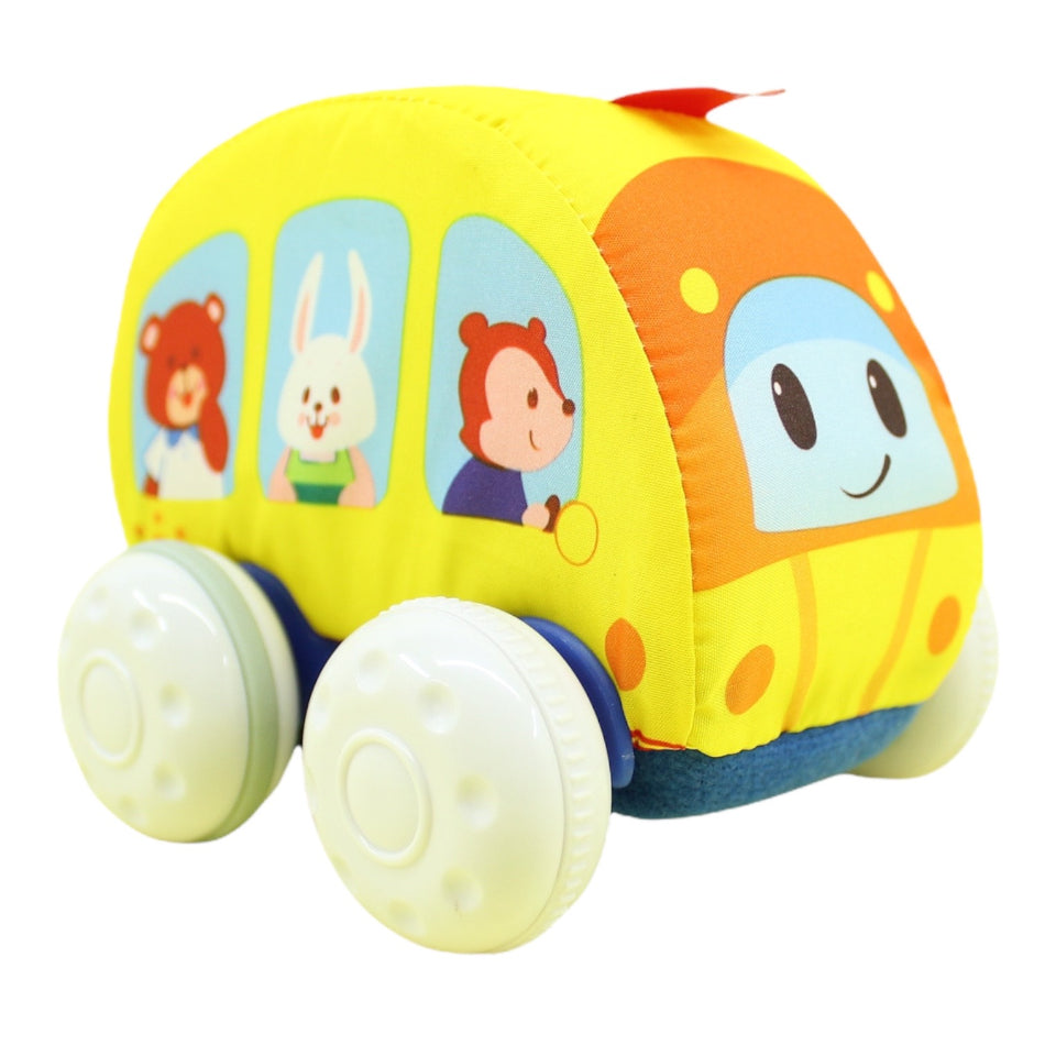 Winfun On the Go Pull Back Car Yellow