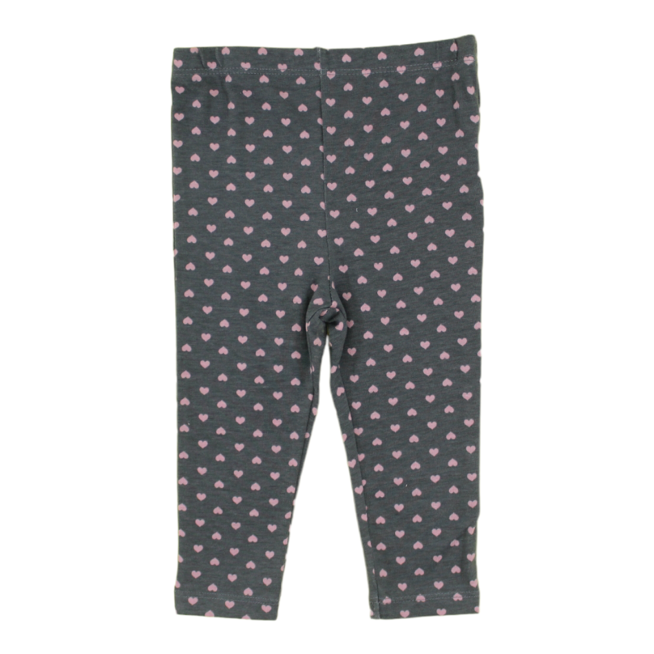Kids Headquarters 2 Pc Terry Top And Cotton Legging Set - Love
